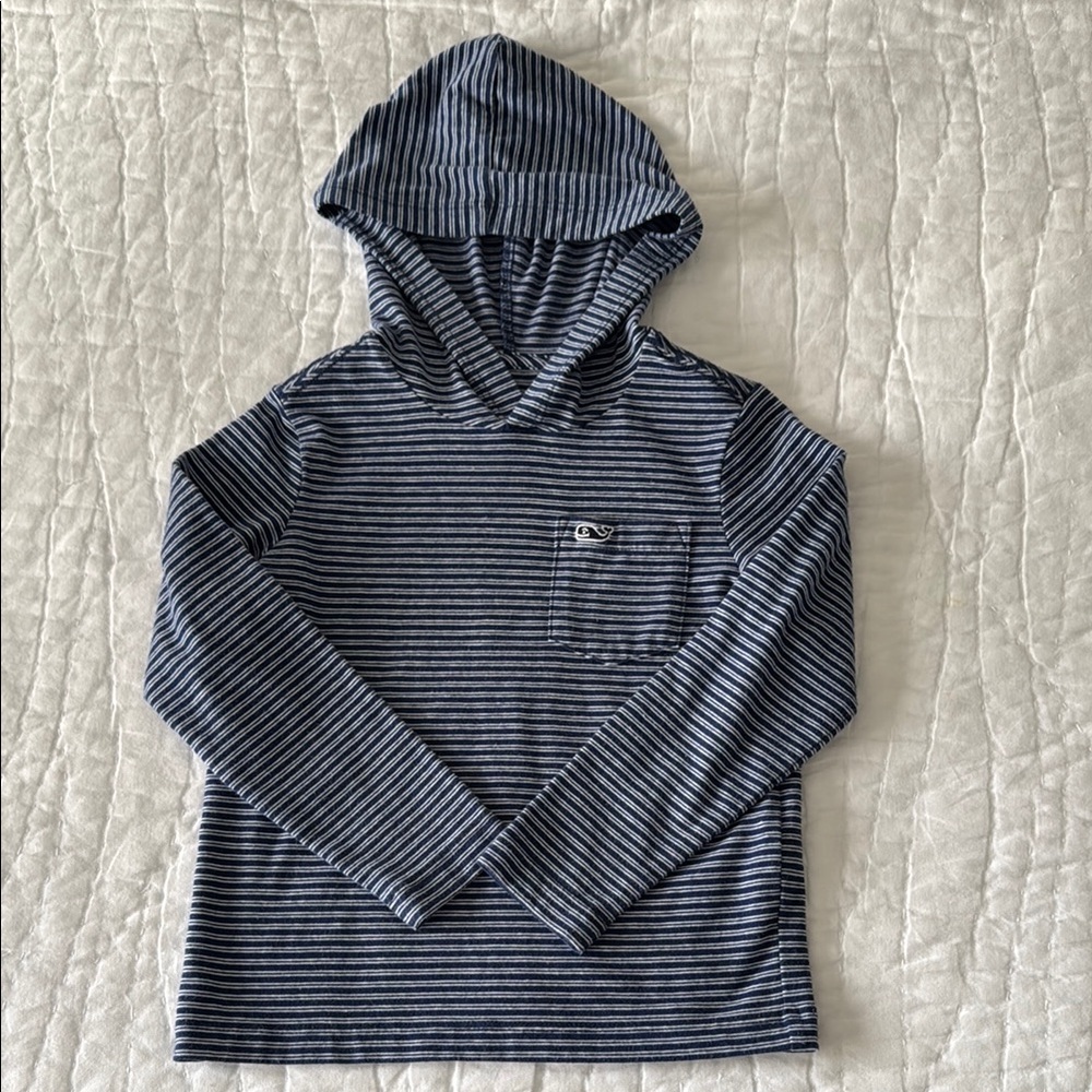 Vineyard Vines Blue Striped Hoodie
